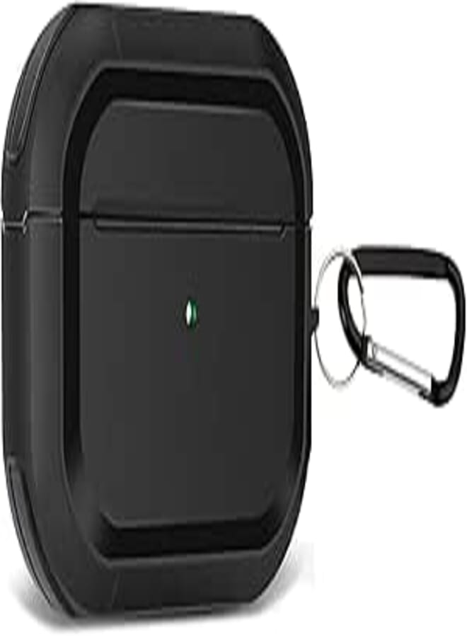 Yonk Compatible Airpods Pro 2Nd Generation Case Cover With Lock, Black, Yonk888